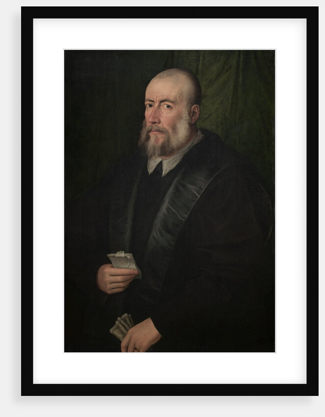 Portrait of an Old Man, mid-1500s by Giulio Campi (attributed to)