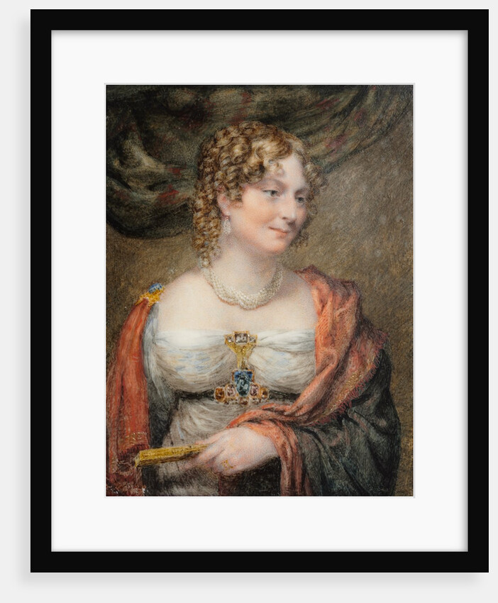Portrait of Anne Law, 1st Lady Ellenborough, c. 1821 by John Linnell