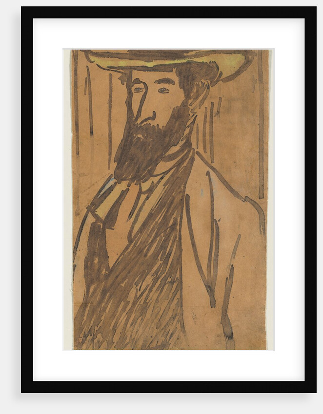 Portrait of Aristride Maillol, c. 1890 by József Rippl-Ronai