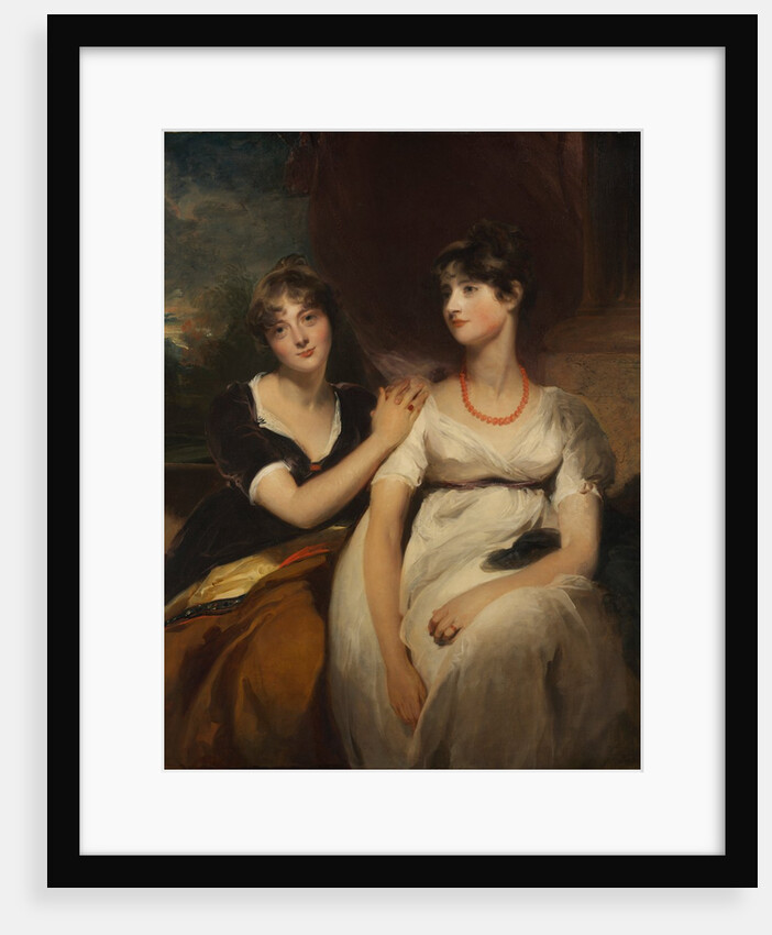 Portrait of Charlotte and Sarah Carteret-Hardy, 1801 by Thomas Lawrence