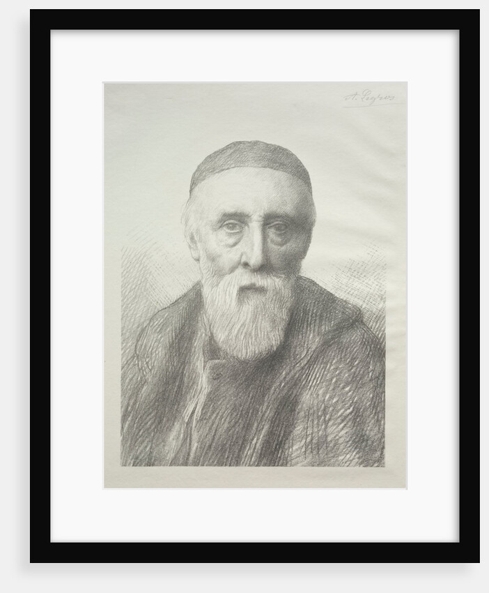 Portrait of George Frederic Watts by Alphonse Legros