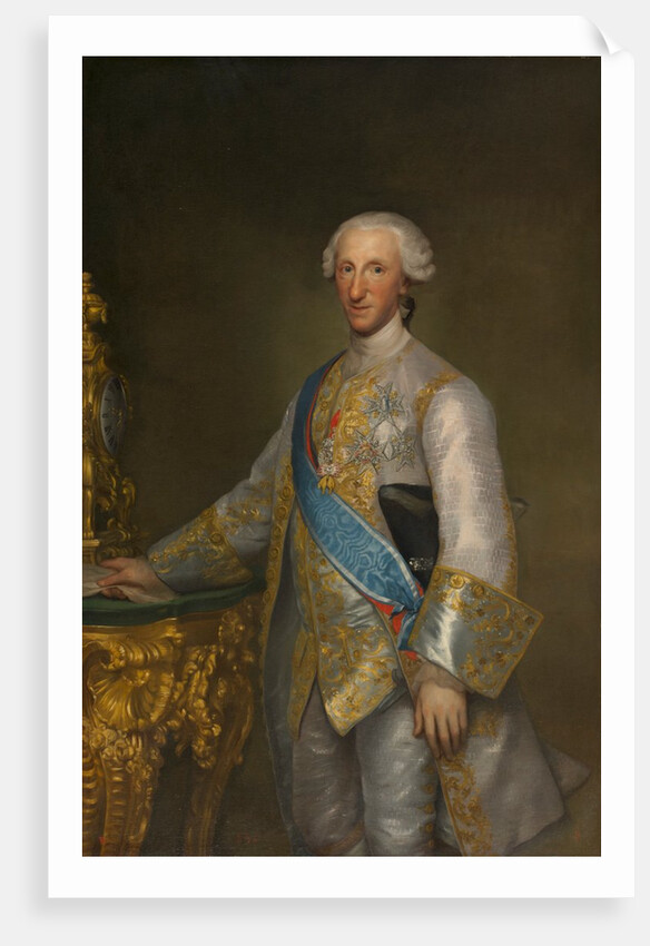 Portrait of Infante Don Luis de Borbon, c. 1776 by Anton Raphael Mengs
