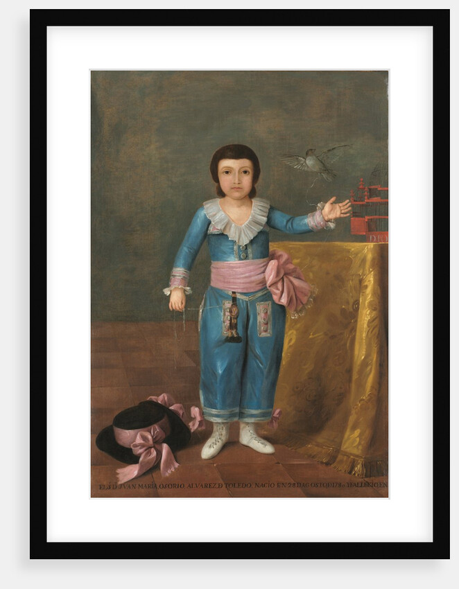 Portrait of Juan Maria Osorio, c. 1786 by Agustín Esteve y Marques