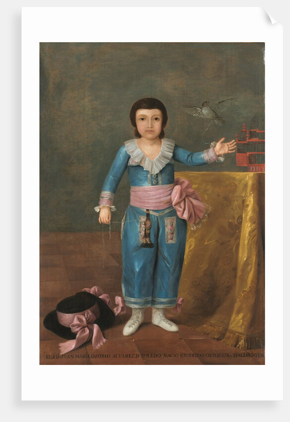 Portrait of Juan Maria Osorio, c. 1786 by Agustín Esteve y Marques