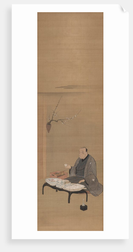Portrait of Kinokuniya Bunzaemon, 19th century by Utagawa Toyokuni (attributed to)