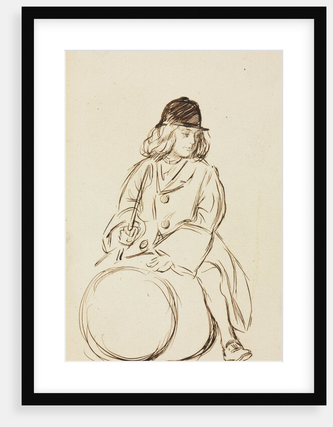 Portrait of Little Corbauld by Charles Samuel Keene