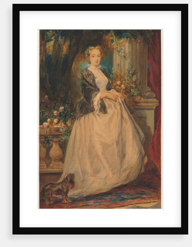 Portrait of Madame Thomas by Eugène Isabey
