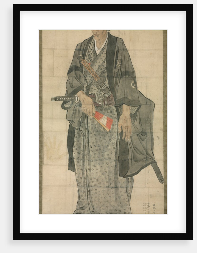 Portrait of Ozora Buzaemon, 1827 by Watanabe Kazan