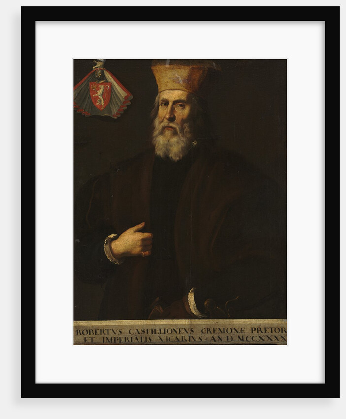 Portrait of Roberto Castiglione, early 1600s by Unknown