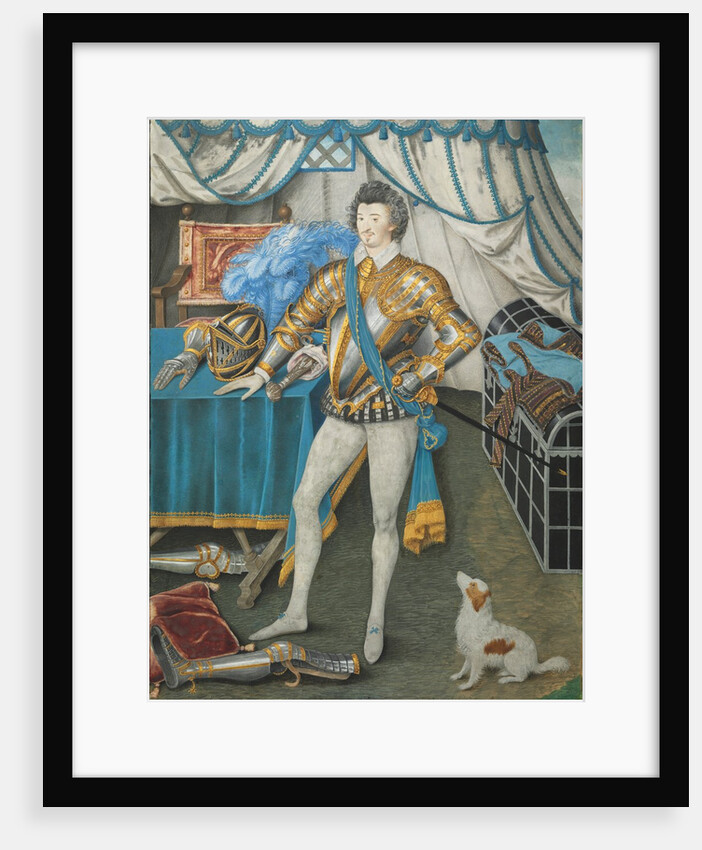 Portrait of Sir Anthony Mildmay, Knight of Apethorpe, Northants, c. 1590-93 by Nicholas Hilliard