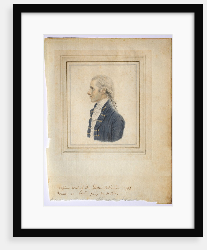 Portrait of Sir Captain West of the Dutton Indiaman, 1785 by John I Smart