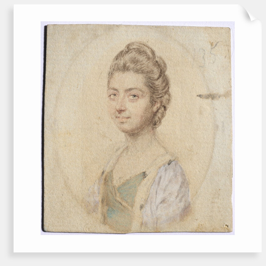 Portrait of Sukey, Lady Oglander, née Serle, c. 1770s by John I Smart
