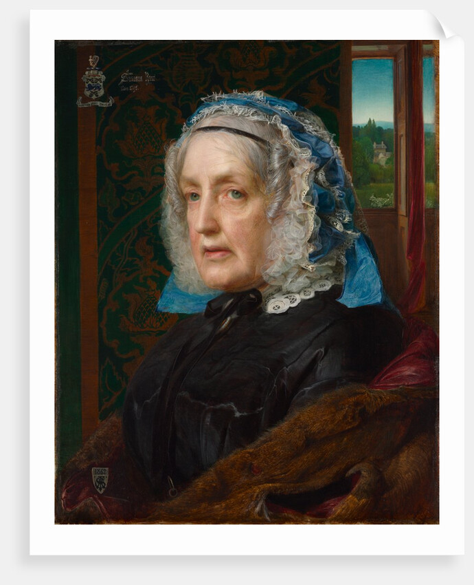 Portrait of Susanna Rose, 1862 by Frederick Sandys