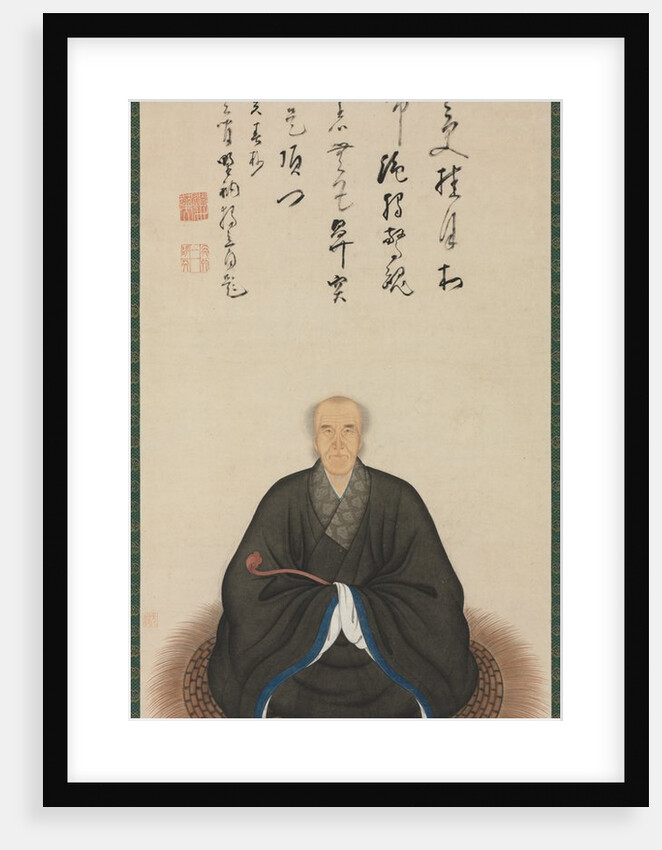 Portrait of the Priest Dokuryu, 1671 by Kita Genki