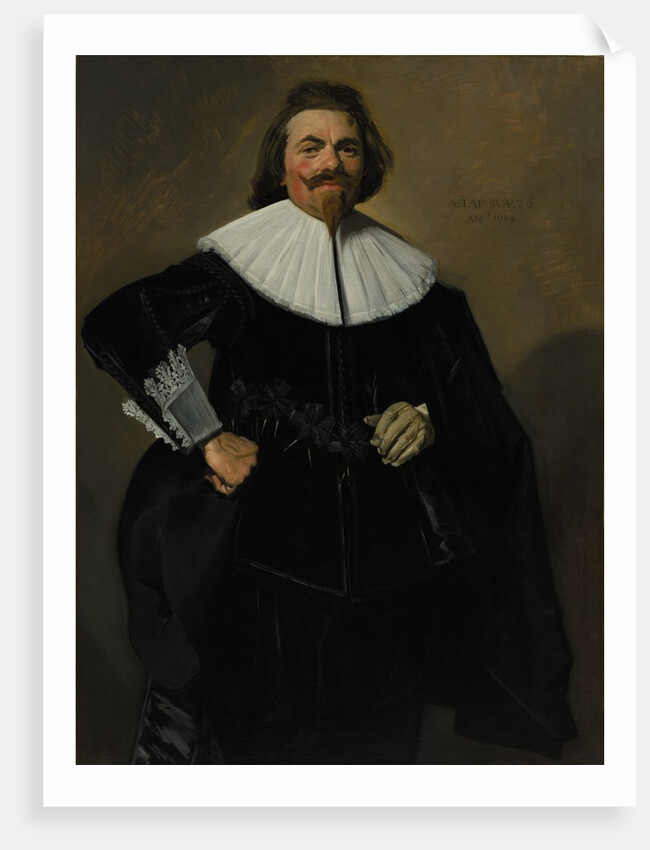 Portrait of Tieleman Roosterman, 1634 by Frans Hals