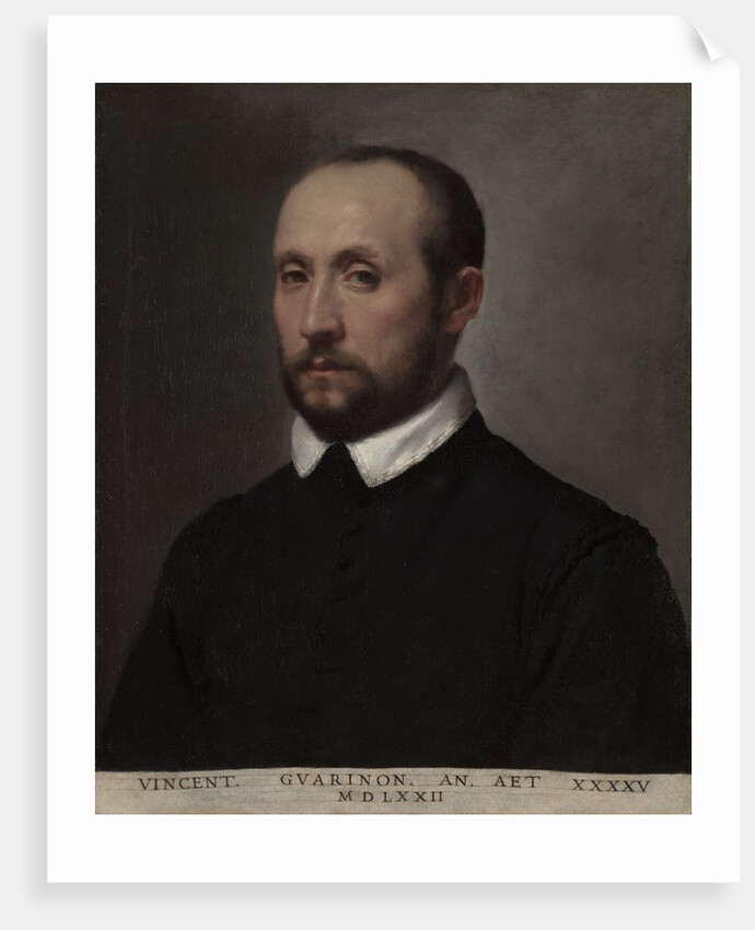 Portrait of Vincenzo Guarignoni, c. 1572 by Giovanni Battista Moroni