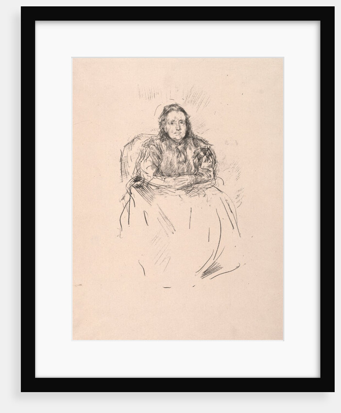 Portrait Study - Mrs. Phillip, 1896 by James McNeill Whistler