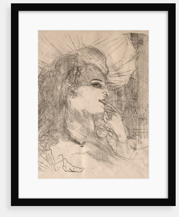 Portraits of Actors and Actresses: Thirteen Lithographs: Anna Held, 1898 by Henri de Toulouse-Lautrec