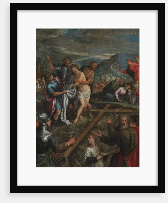 Preparation for the Crucifixion, early 1600s by Unknown