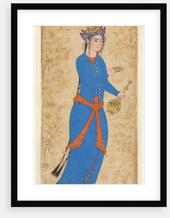 Princess with Wine Bottle and Cup, c. 1550-1600 by Unknown