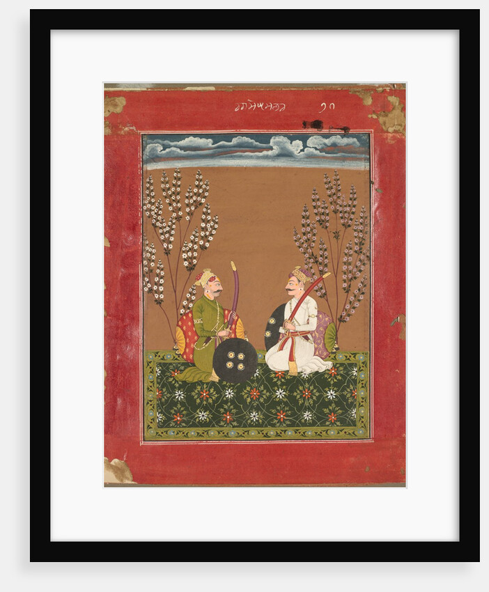 Raga Suramananda, page from a Ragamala series, c.1750 by Unknown