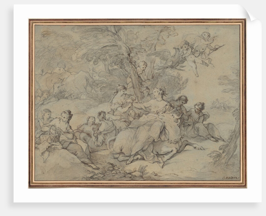 Rape of Europa, 1731 by Charles Joseph Natoire