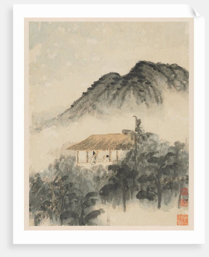 Reminiscences of Qinhuai River, 1642-1707 by Shitao