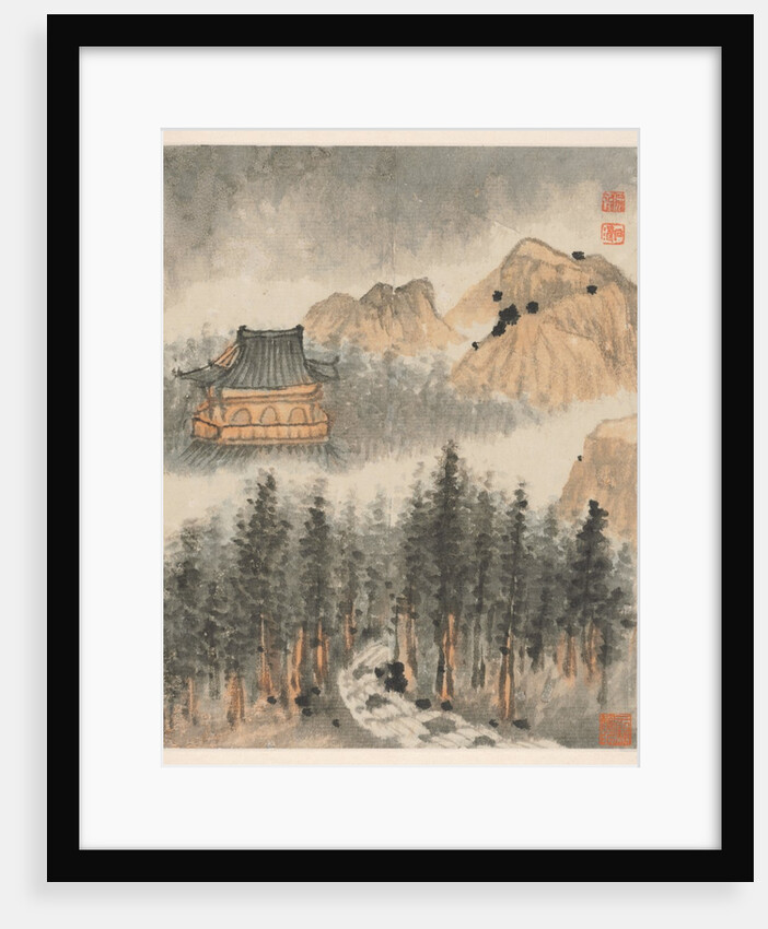 Reminiscences of Qinhuai River, 1642-1707 by Shitao