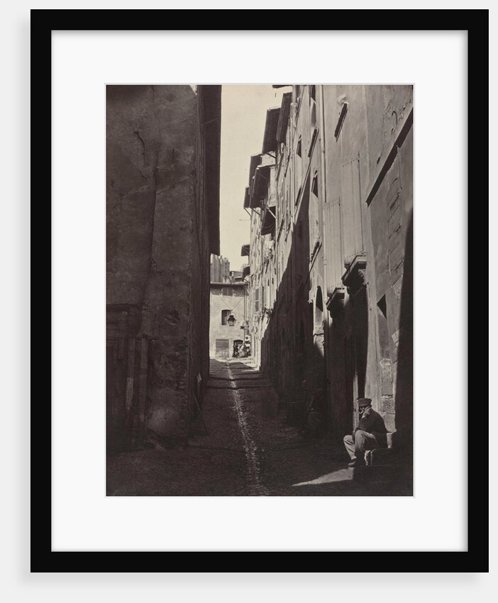 Renovation of the Old City of Marseille, Rue Caves de lOratoire, 1862 by Adolphe Terris