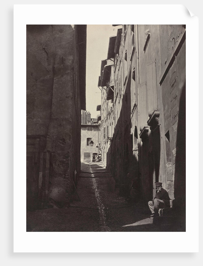 Renovation of the Old City of Marseille, Rue Caves de lOratoire, 1862 by Adolphe Terris