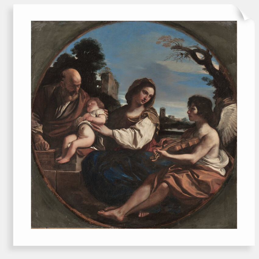 Rest on the Flight into Egypt, 1624 by Guercino