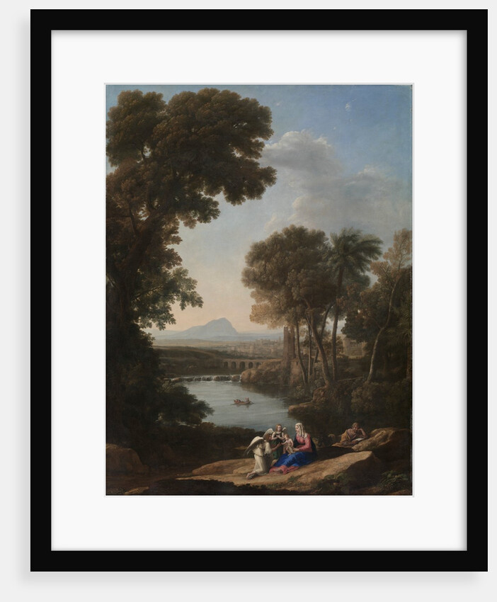 Rest on the Flight into Egypt, early 1640s by Claude Lorrain
