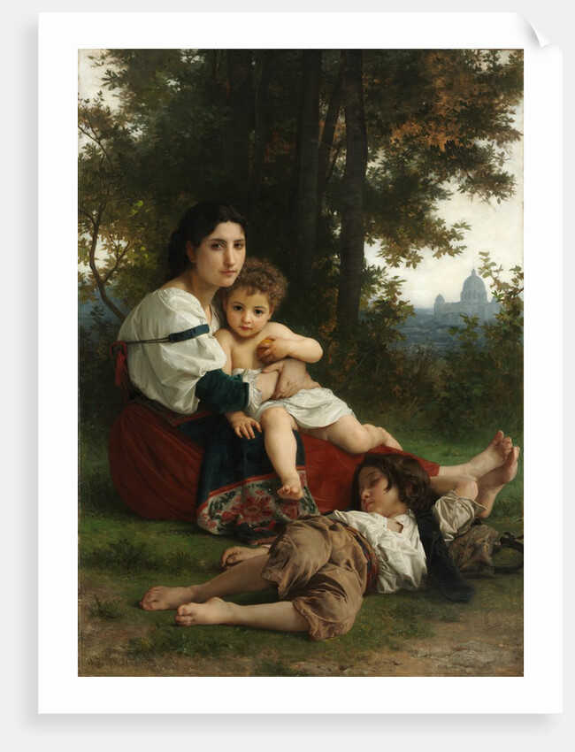 Rest, 1879 by William Adolphe Bouguereau