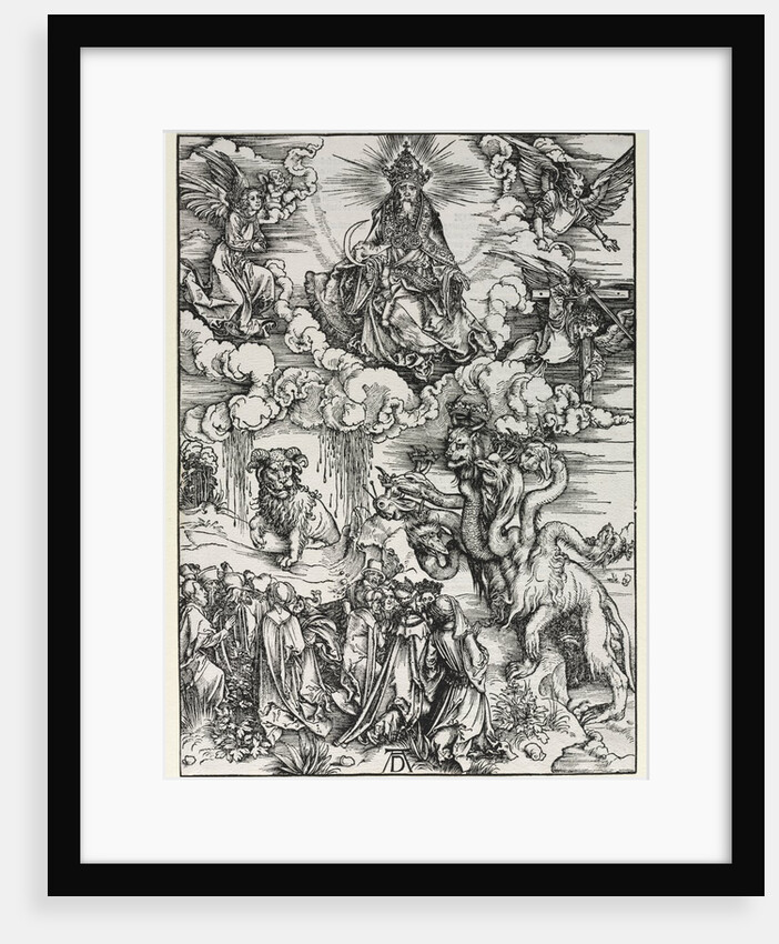 Revelation of St. John: Beast with Ram's Horns, 1511 by Albrecht Dürer