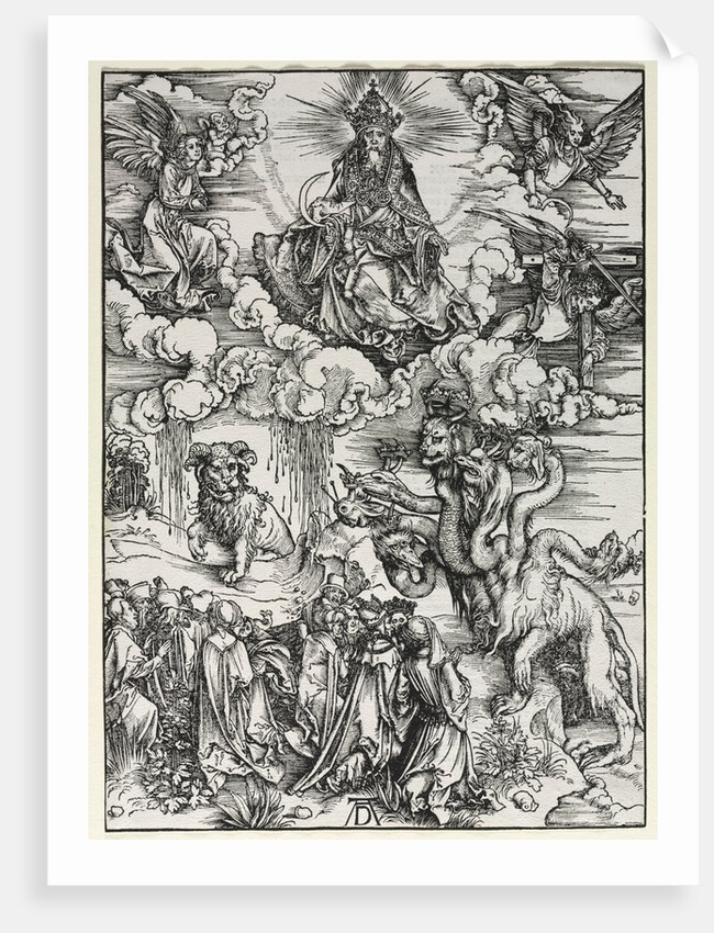 Revelation of St. John: Beast with Ram's Horns, 1511 by Albrecht Dürer