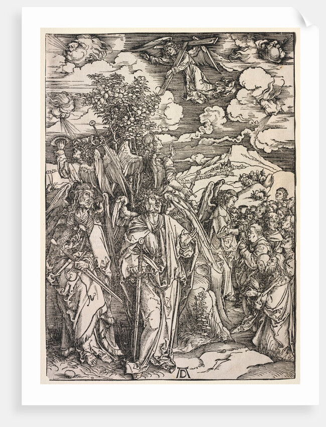 Revelation of St. John: Four Angels Holding up the Winds, 1511 by Albrecht Dürer
