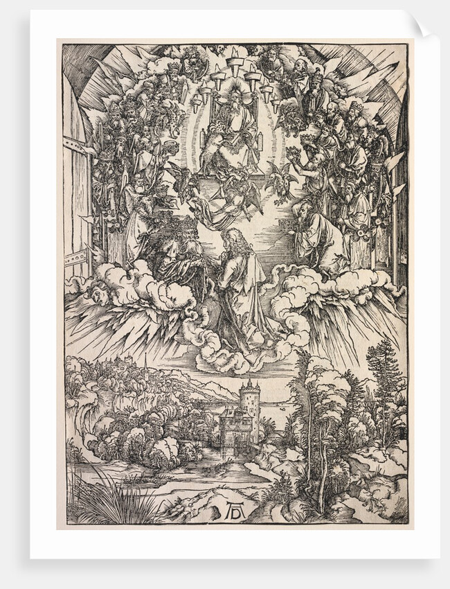 Revelation of St. John: St. John before the Throne, 1511 by Albrecht Dürer