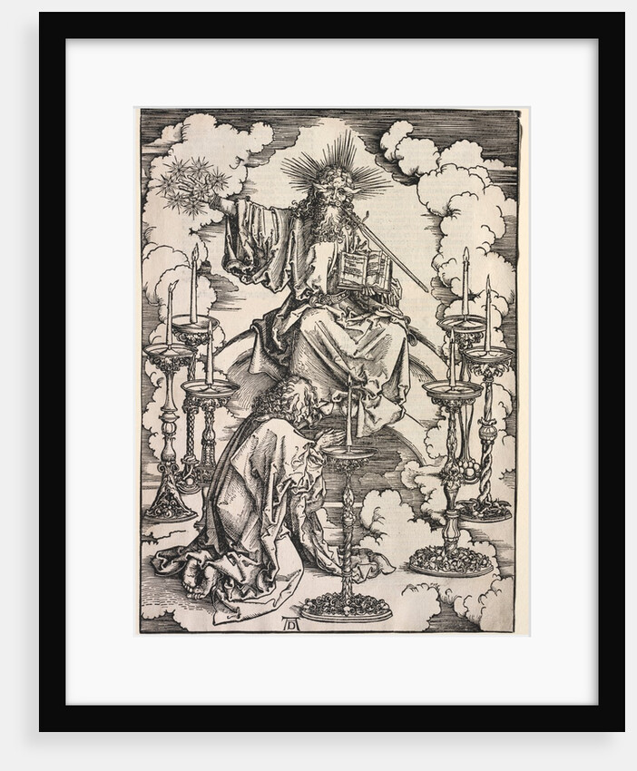 Revelation of St. John: St. John Beholding the Seven Candlesticks, 1511 by Albrecht Dürer