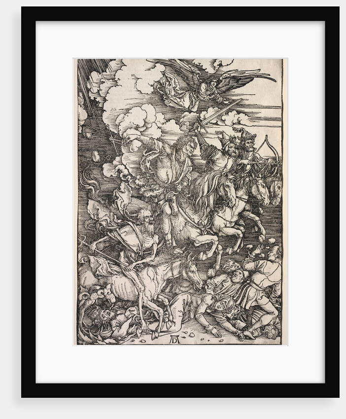 Revelation of St. John: The Four Horsemen, 1511 by Albrecht Dürer