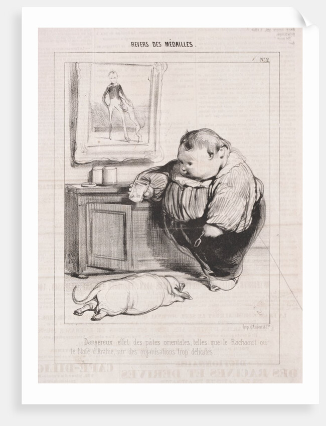 Revers des Médailles, 1842 by Paul Gavarni