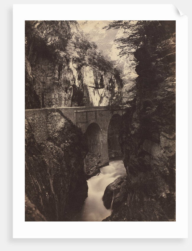 Road to Eaux-Chaudes, Pyrenees, c. 1855 by Farnham Maxwell Lyte