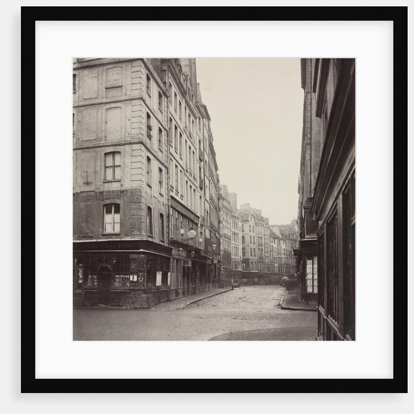 Rue de la Ferronnerie, c. 1865 by Charles Marville