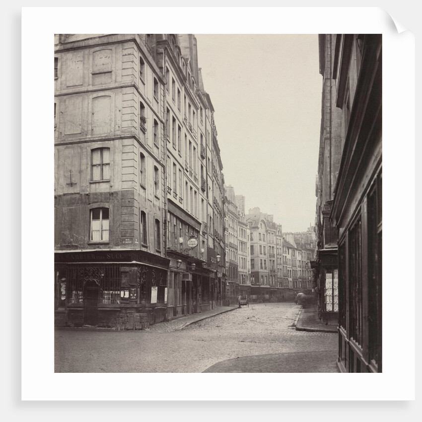 Rue de la Ferronnerie, c. 1865 by Charles Marville
