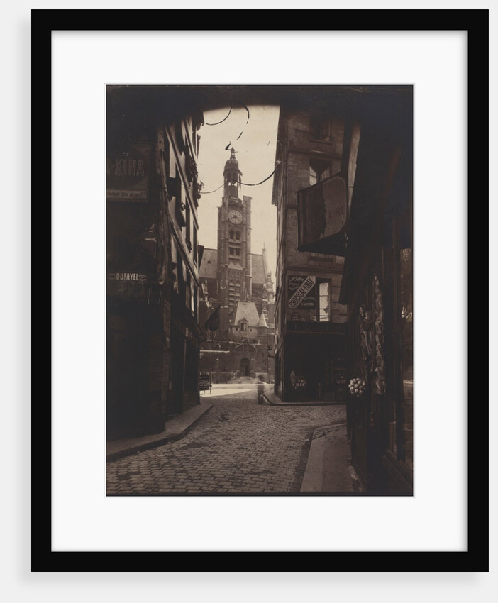 Rue de la Montagne-Sainte-Geneviève, 1898 by Eugène Atget