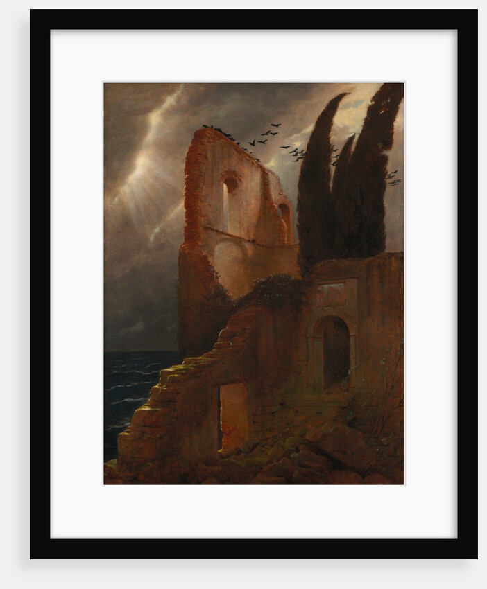 Ruin by the Sea, 1881 by Arnold Böcklin