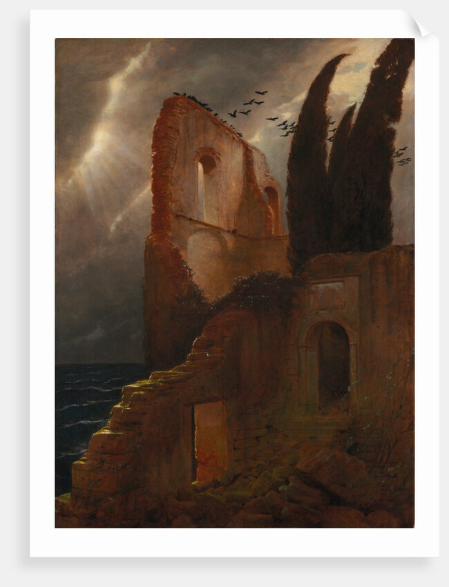 Ruin by the Sea, 1881 by Arnold Böcklin