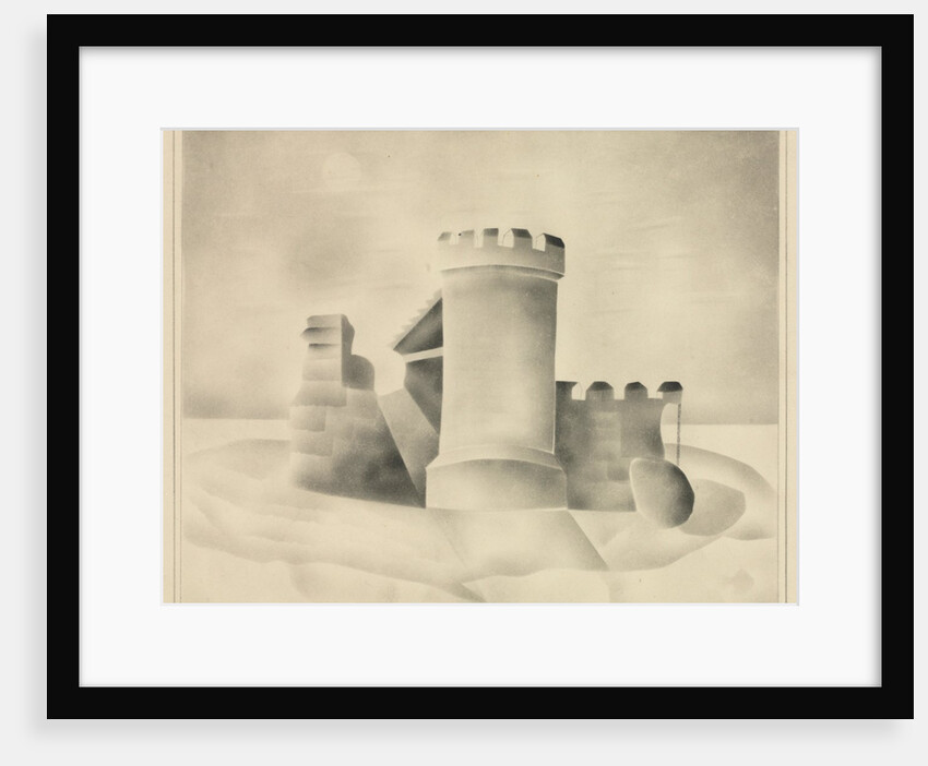 Ruins by Moonlight, 1840 by Mary Altha Nims