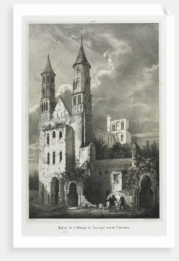 Ruins of the Abbey of Jumièges by Jean Truchot