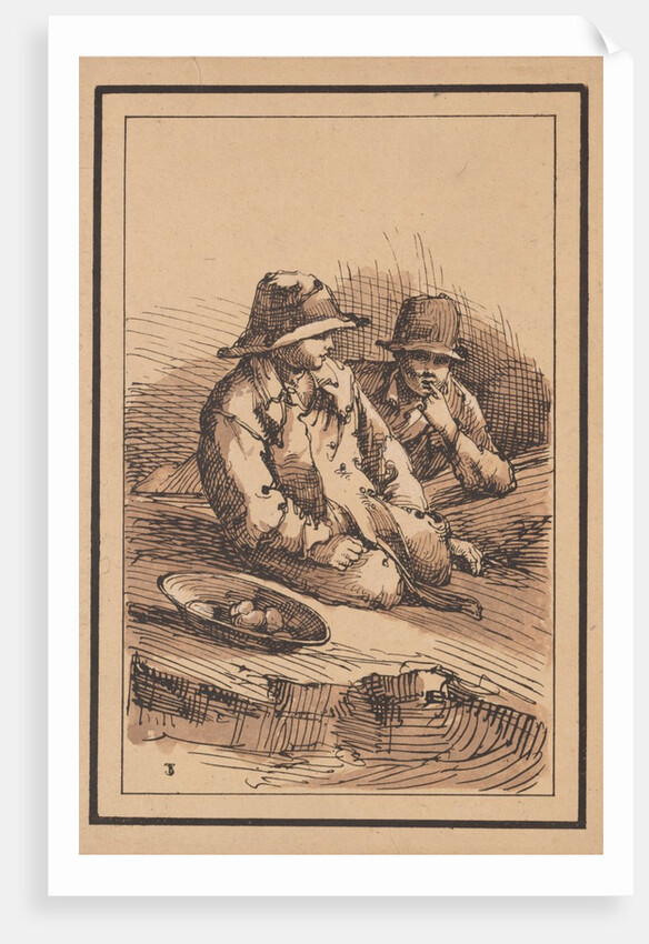 Rustic Figures: Two Boys, 1801 by Thomas Barker