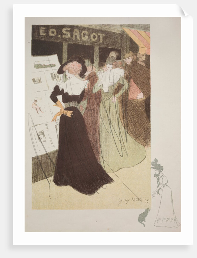 Sagot's Gallery, 1898 by Georges Alfred Bottini; Edmond D. Sagot